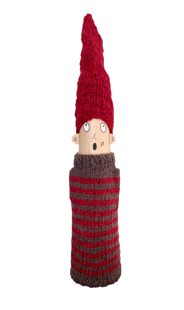 Simon - Klassisk nisse med striber